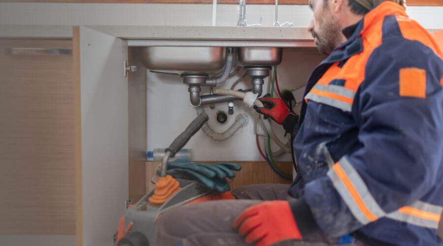 Professional slab leak plumber services in Winslow, IN
